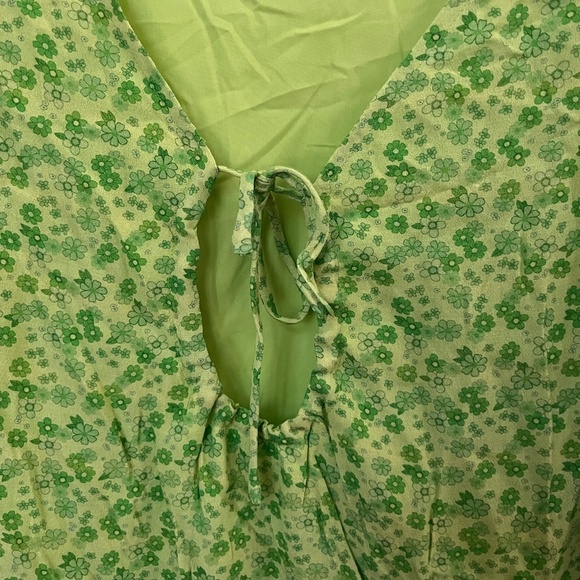 CHARLIE HOLIDAY x ANTHROPOLOGIE | Nixon Floral Long Sleeve Minidress | Size 6 - Picture 6 of 14